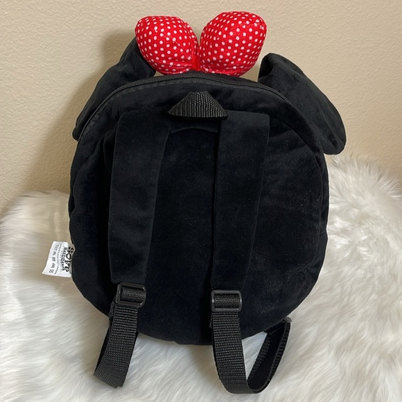 Minnie Mouse Head Disney Plush Backpack - Picture 8 of 8